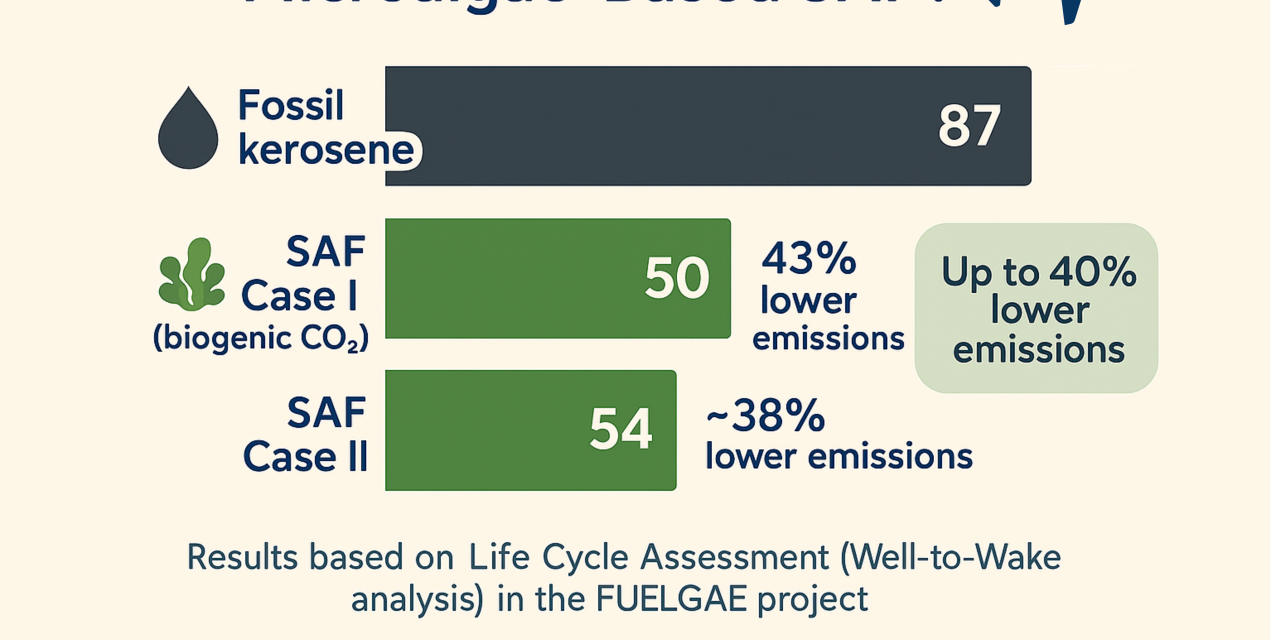 How Life Cycle Assessment (LCA) Can Support the Production of Sustainable Aviation Fuel (SAF) from microalgae